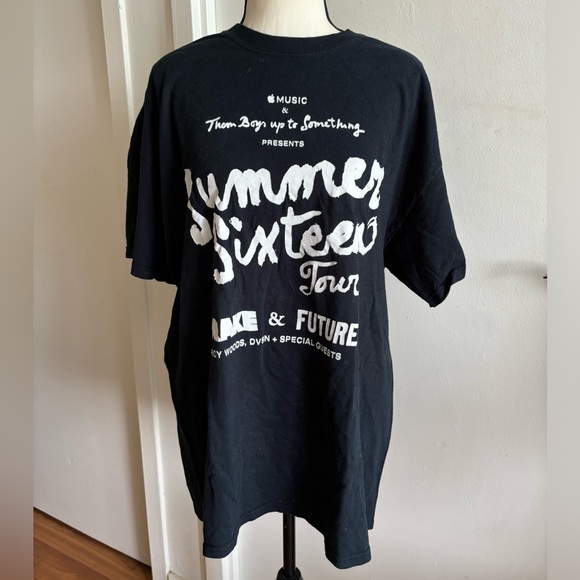 Summer Sixteen drake, future, roy woods, dvsn Tour merch XL local crew t-shirt - Picture 2 of 4